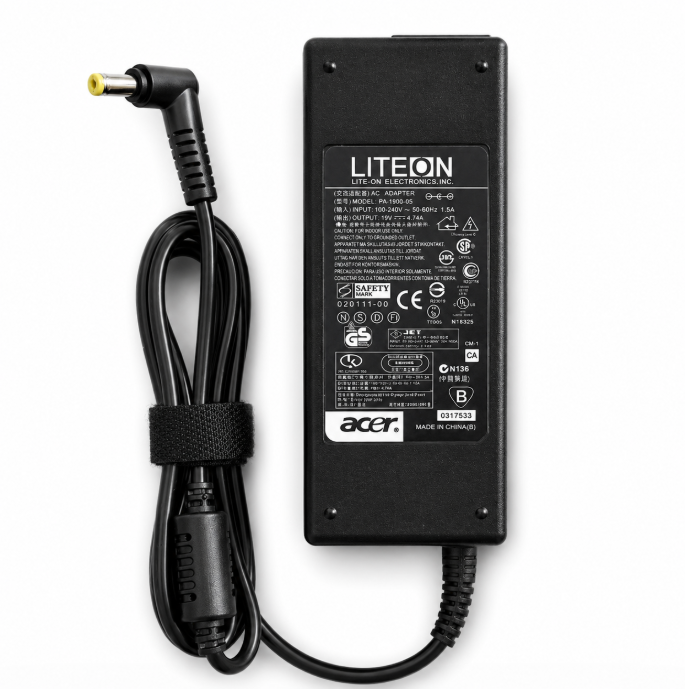 Блок живлення Acer 90W 19V 4.74A 5.5x1.7 мм (2467) (блок)