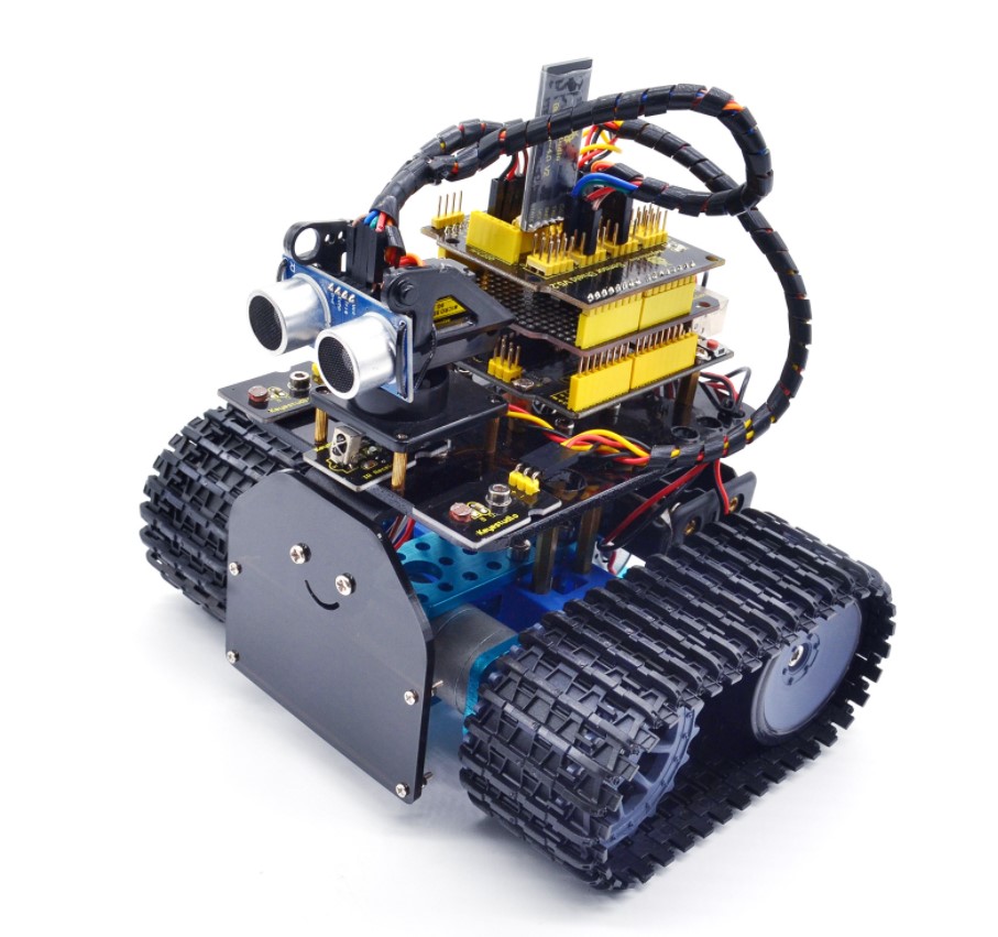 Набір для складання Mini Tank V2.0 від Keyestudio