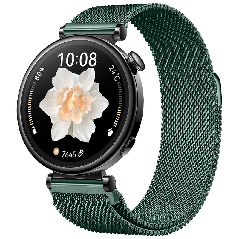 Ремінець міланська петля 22mm  (Green)