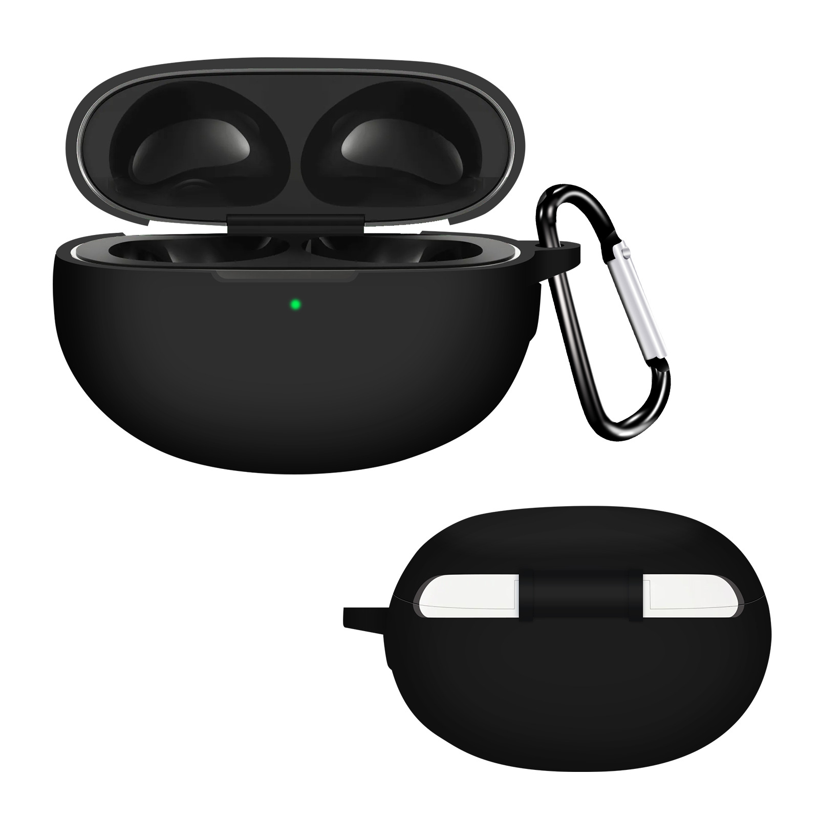 Силіконовий чохол для Realme Buds Air 5 Pro (Чорний)