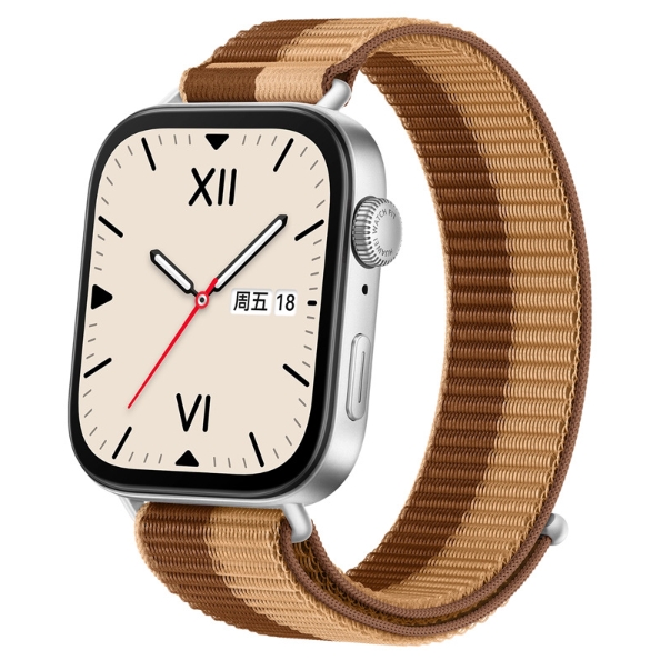 Нейлоновий ремінець-петля для Huawei Watch Fit 4 / Watch Fit 3 (brown)