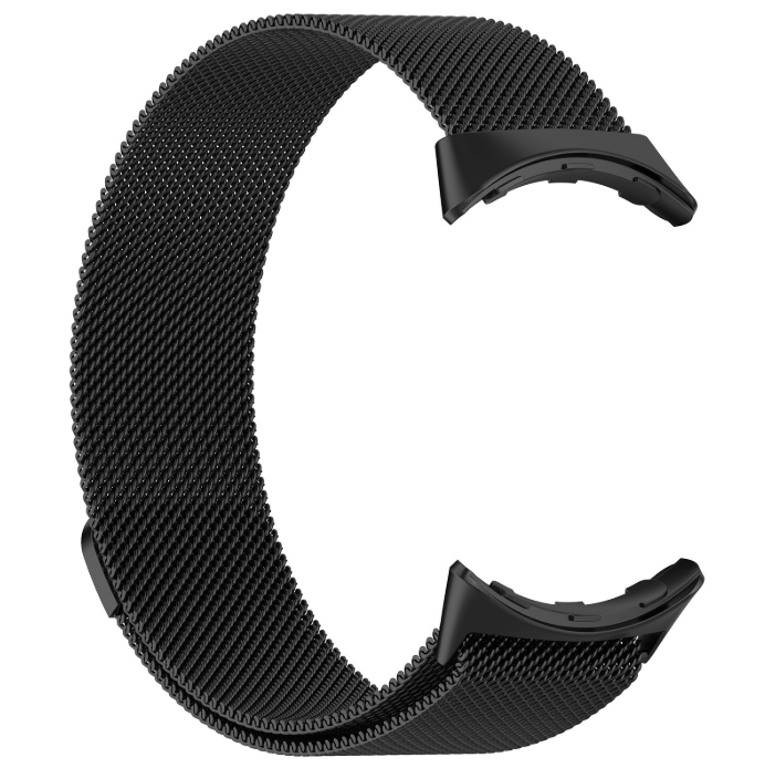 Металевий ремінець Milanese Loop для Google Pixel Watch 1/2/3   41мм. (Чорний)
