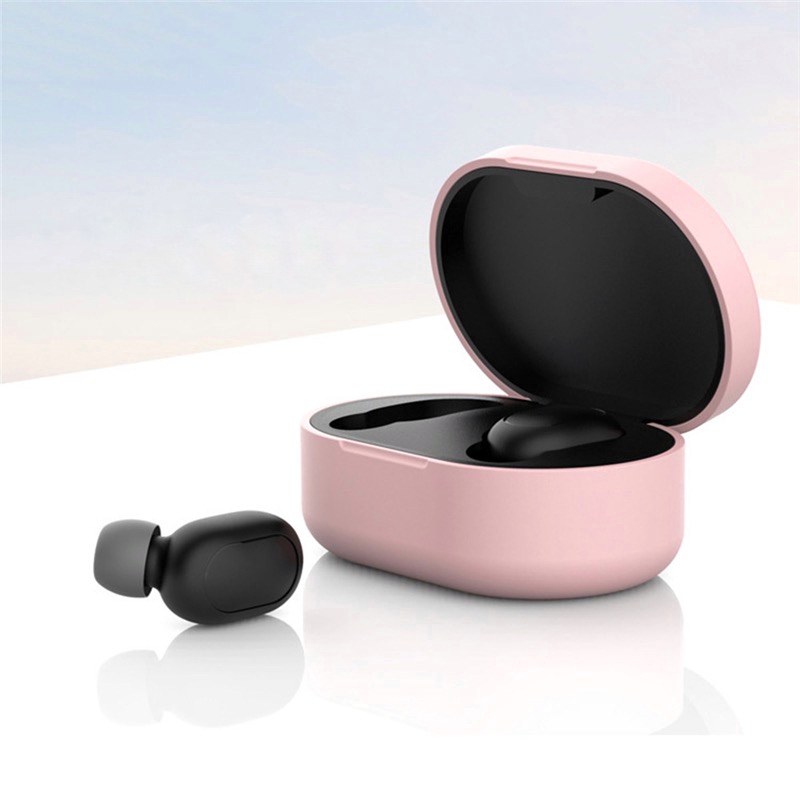 Чохол силіконовий BlackPink Xiaomi AirDots, Рожевий (Рожевий)