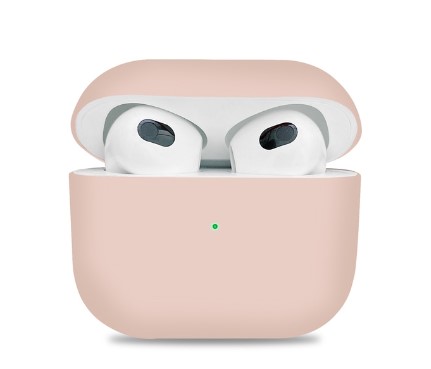 Силіконовий чохол для Apple AirPods 3 (Рожевий)