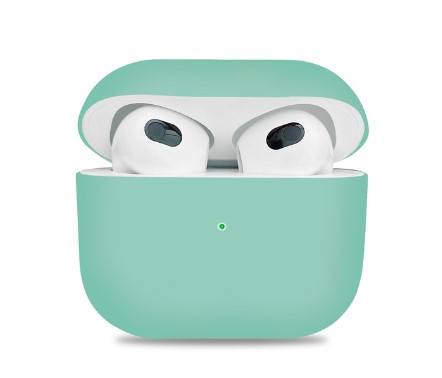 Силіконовий чохол для Apple AirPods 3 (Ментоловий)
