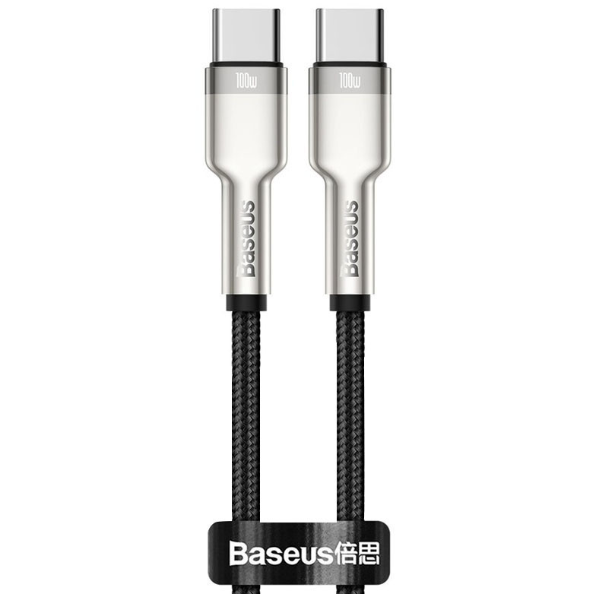 Дата кабель Baseus Cafule Series Metal Type-C to Type-C 100W (2м) (CATJK-D)