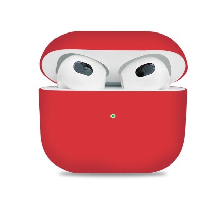 Силіконовий чохол для Apple AirPods 3 (Червоний)