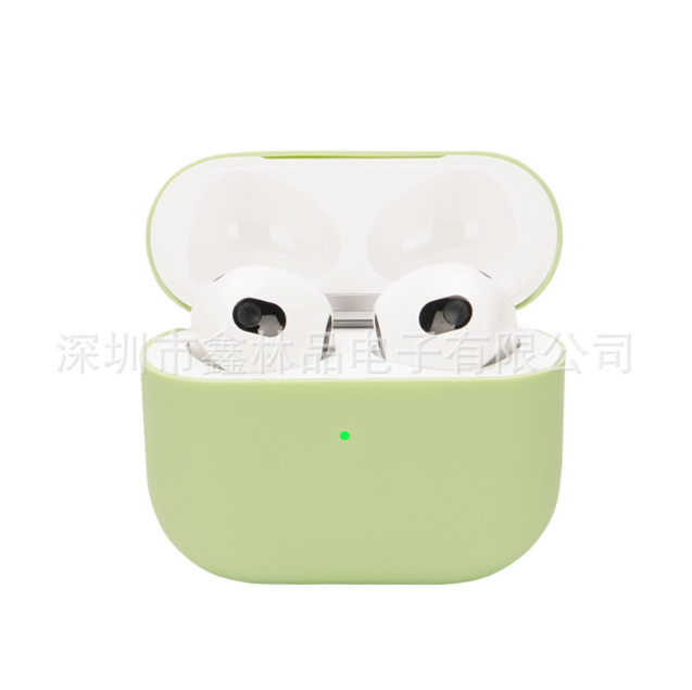 Силіконовий чохол для Apple AirPods 3 (Зеленый)