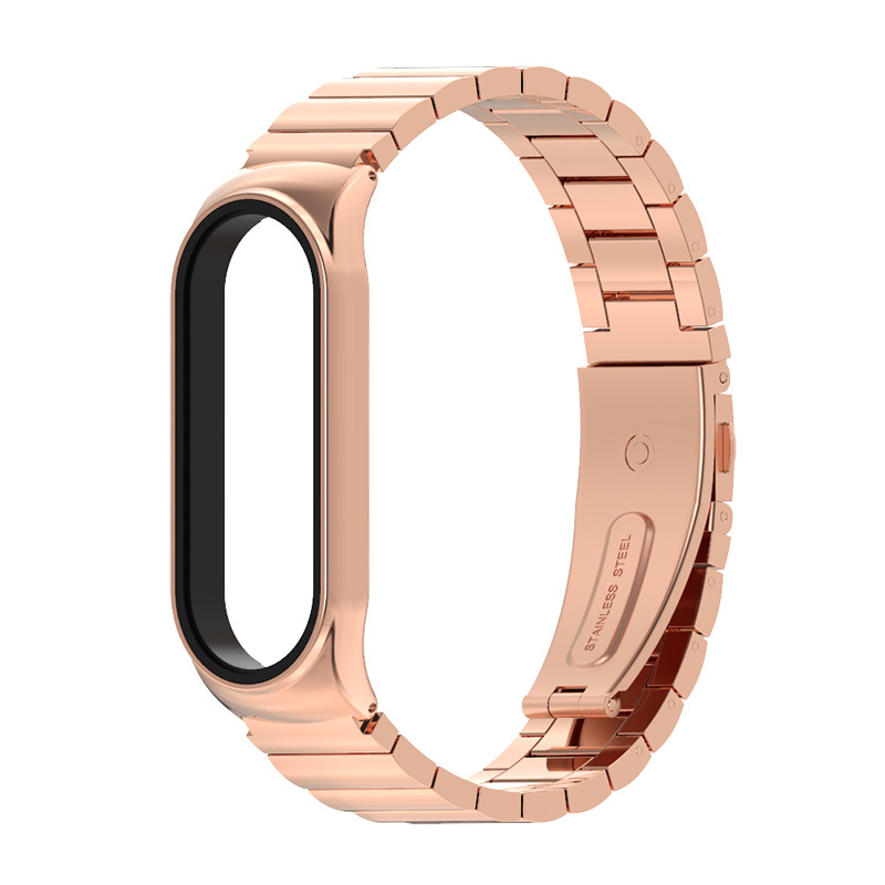 Ремінець металевий для Miband 7 MIjoas ,  (Bronze)
