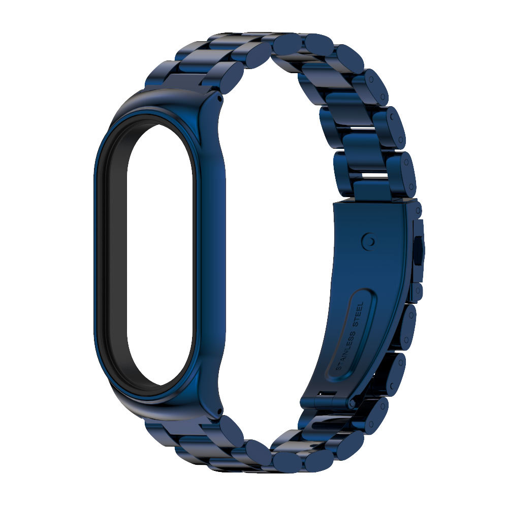Ремінець металевий для Miband 8/9 MIjoas (Синій)