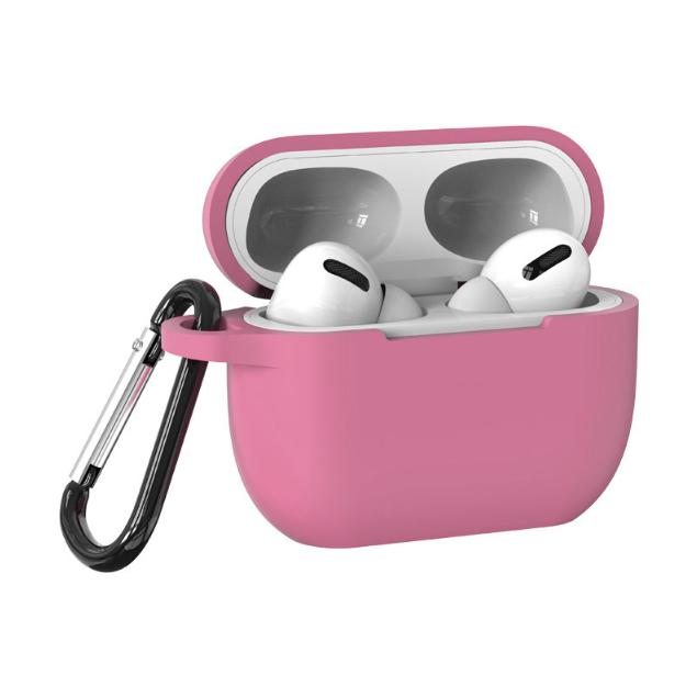 Чохол силіконовий з карабіном для Airpods 3 (ХЗ что за цвет)