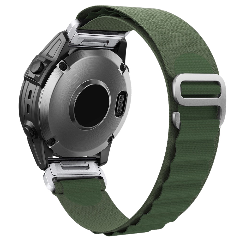 Ремінець Alpine Loop для Garmin 26 mm Fenix 6X | 7X | 5X Plus | 5X | Fenix 3 Quik Fit  (Green)