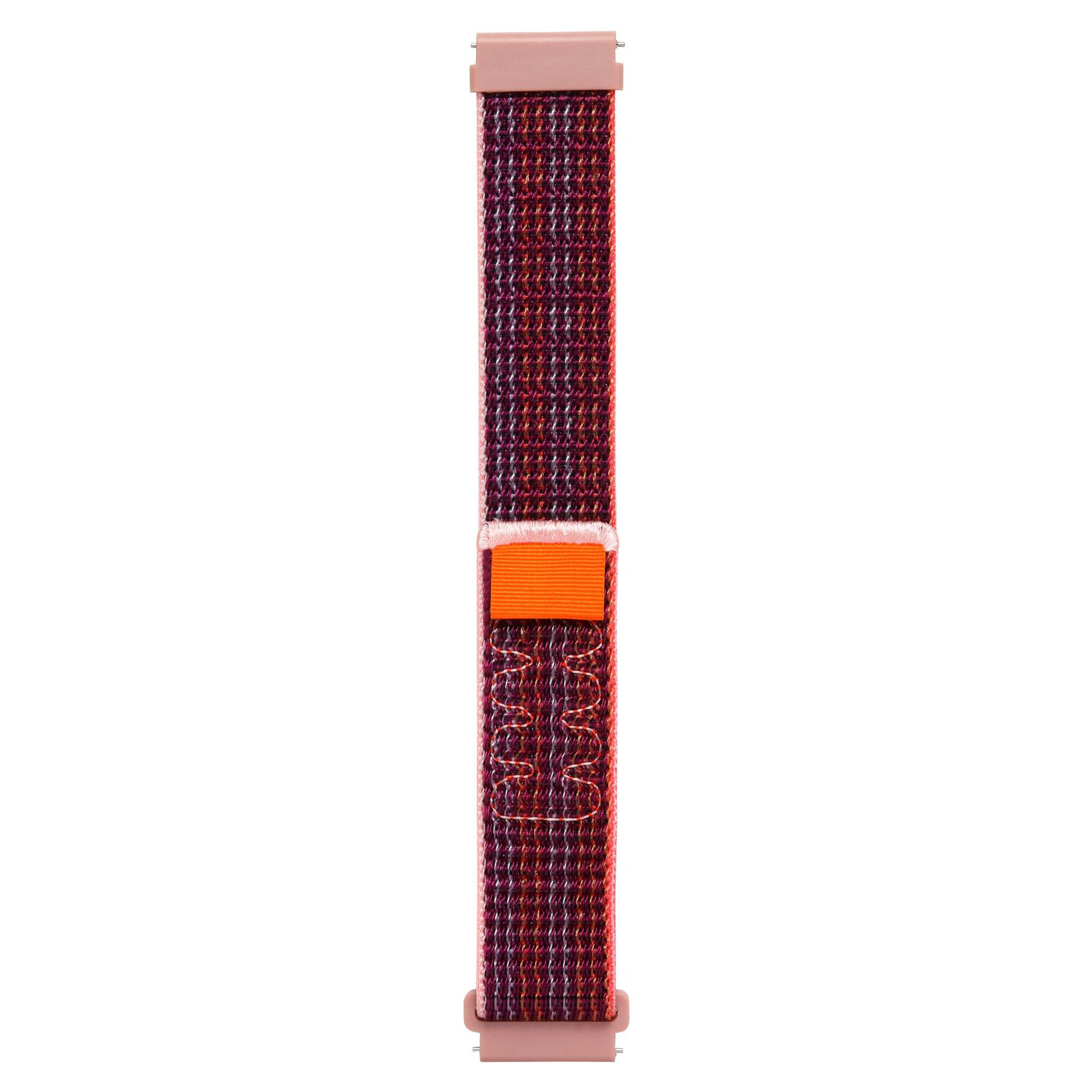 Ремінець Sport Loop для смарт годинників - 20 мм Silty (Berry Purple)