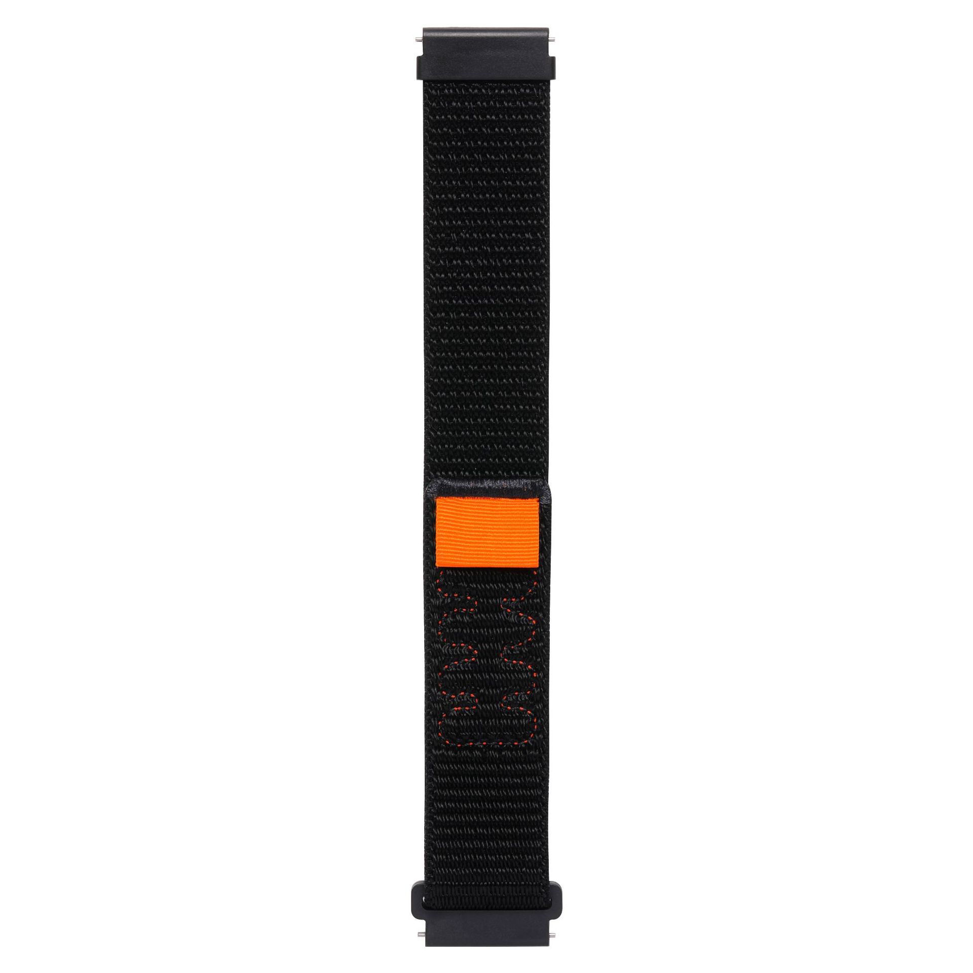 Ремінець Sport Loop для смарт годинників - 22 мм  (Dark Black)