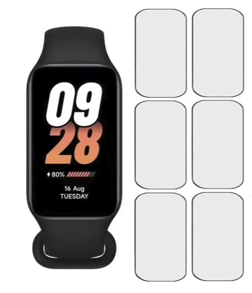 ️ Гідрогелева плівка для Redmi Band 3 / Mi Band 9 Active (4 шт.)