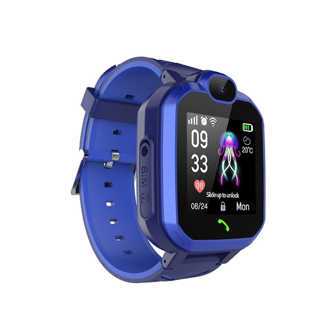 Дитячий водонепроникний розумний годинник SMART BABY H1 Pink (Blue)