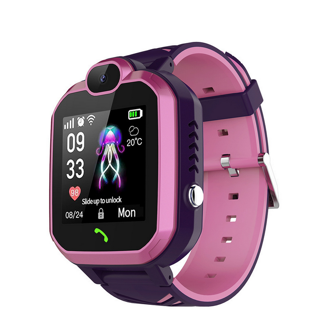 Дитячий водонепроникний розумний годинник SMART BABY H1 Pink (Pink)