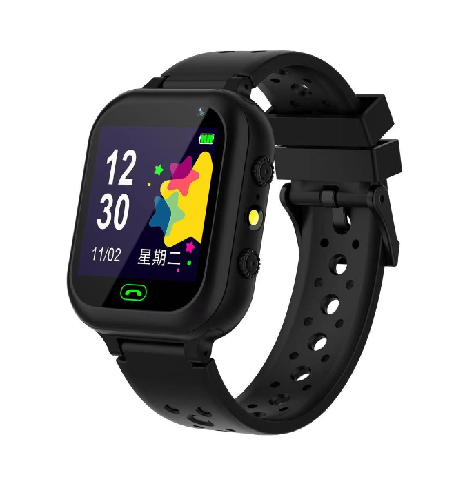 Дитячий смарт годинник з трекером Q15 (SOS+SIM+GPS) (Black)
