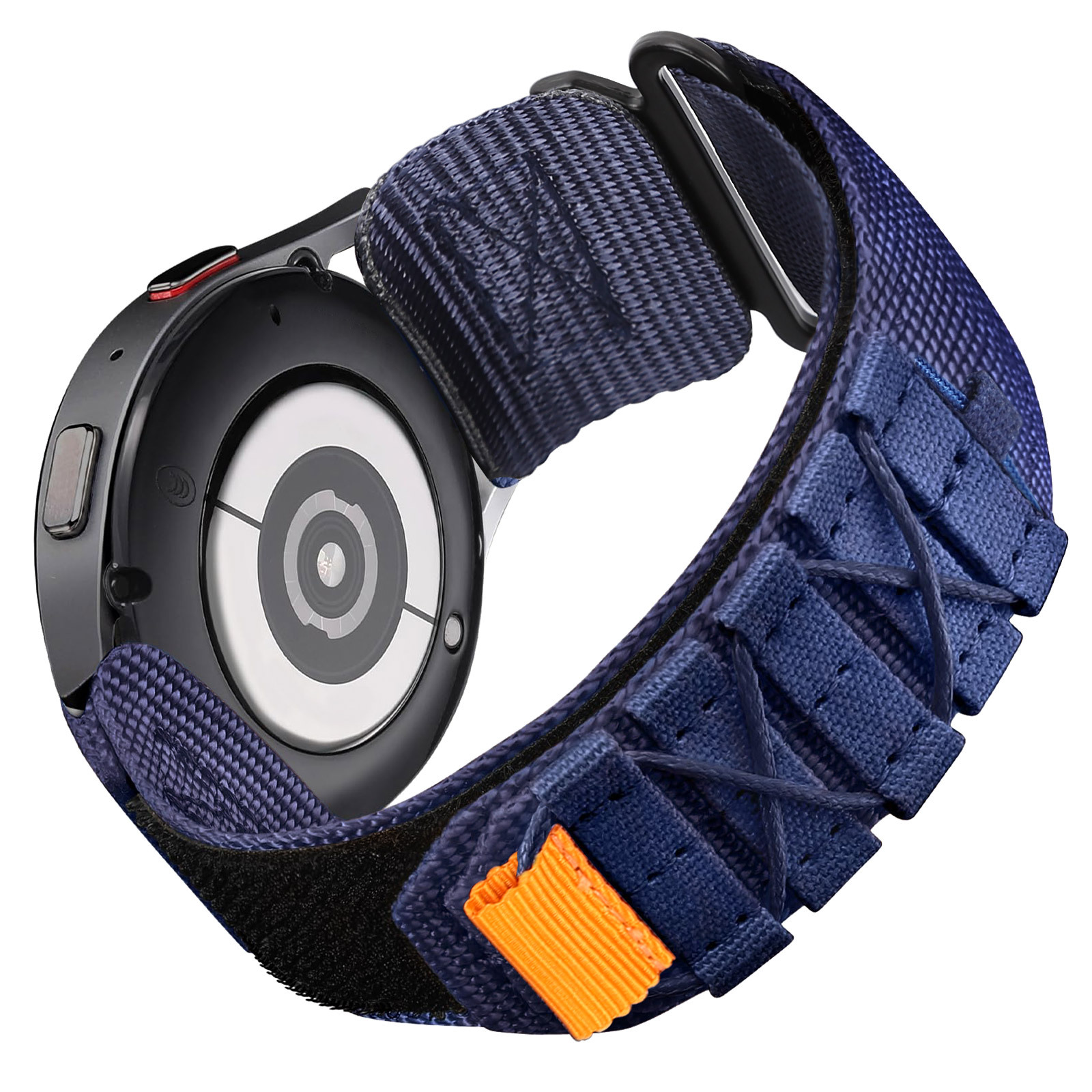 Ремінець нейлоновий для годинника 20 mm тактичний Military, Blue (Blue)