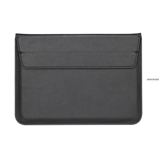 Чохол-конверт-підставка Leather PU для MacBook 13 (Чорний)