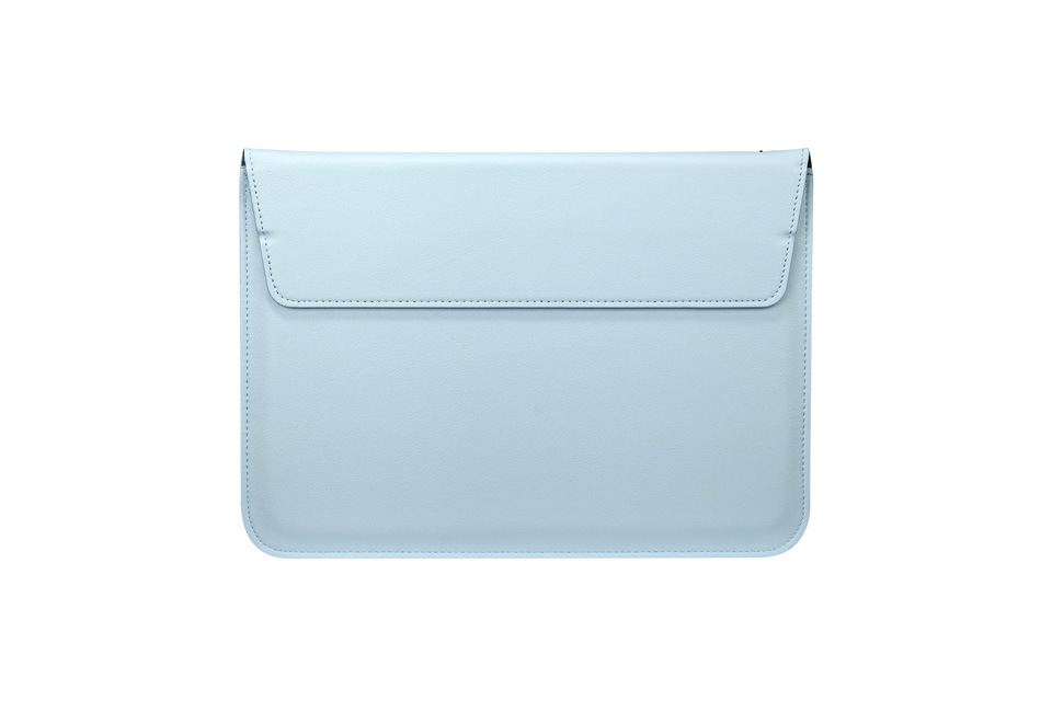 Чохол-конверт-підставка Leather PU для MacBook 13 (Блакитний)