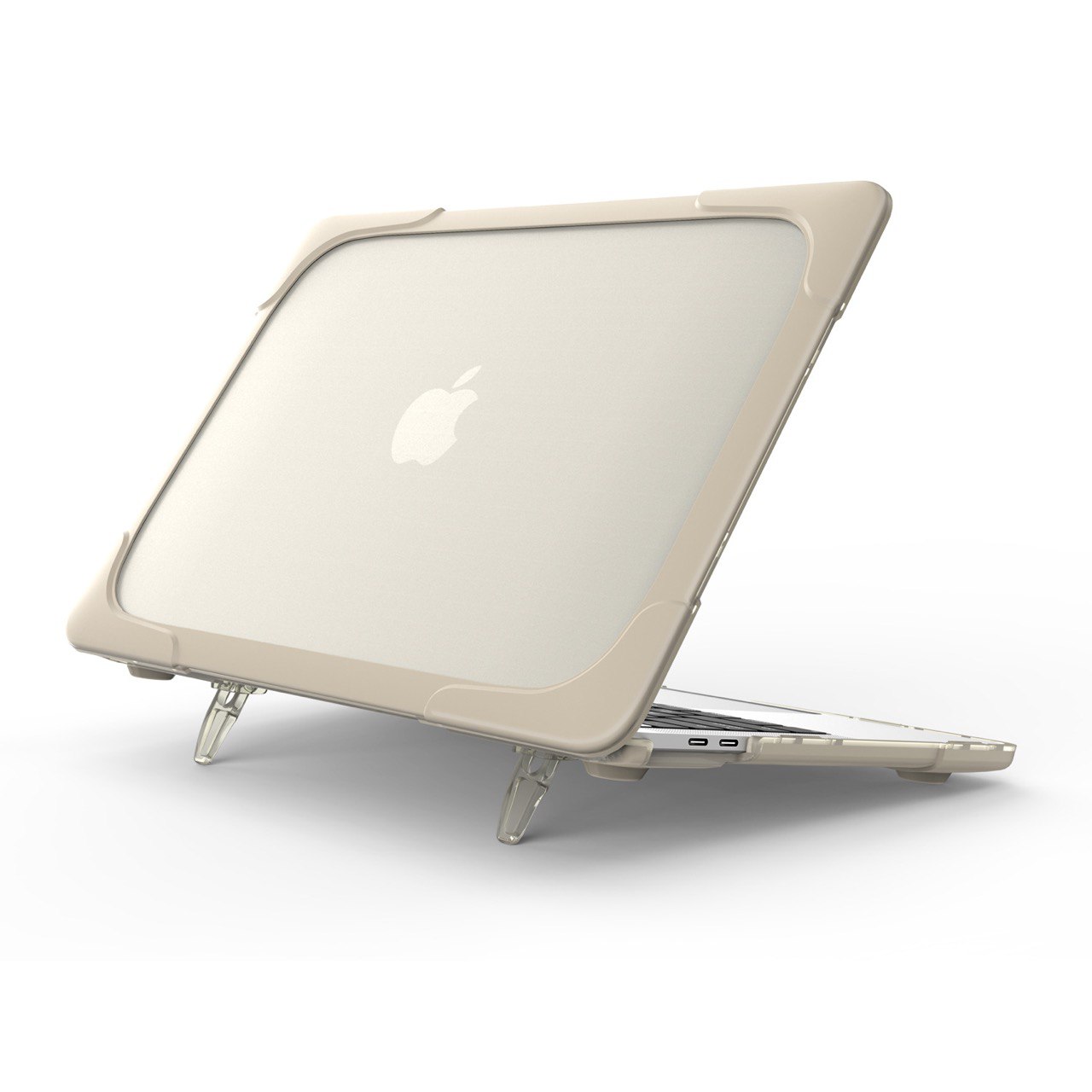 Протиударна накладка BlackPink для MacBook Air 2018-2020 Пластиковий, Фіолетовий (Бежевий)