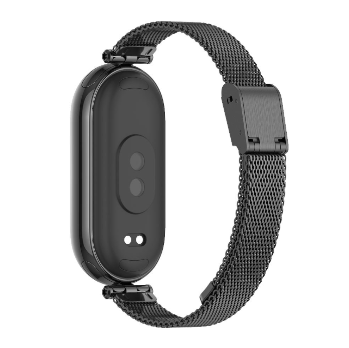 Ремінець міланська петля MIJOAS для Mi Band 8 / Mi Band 9 (Black)