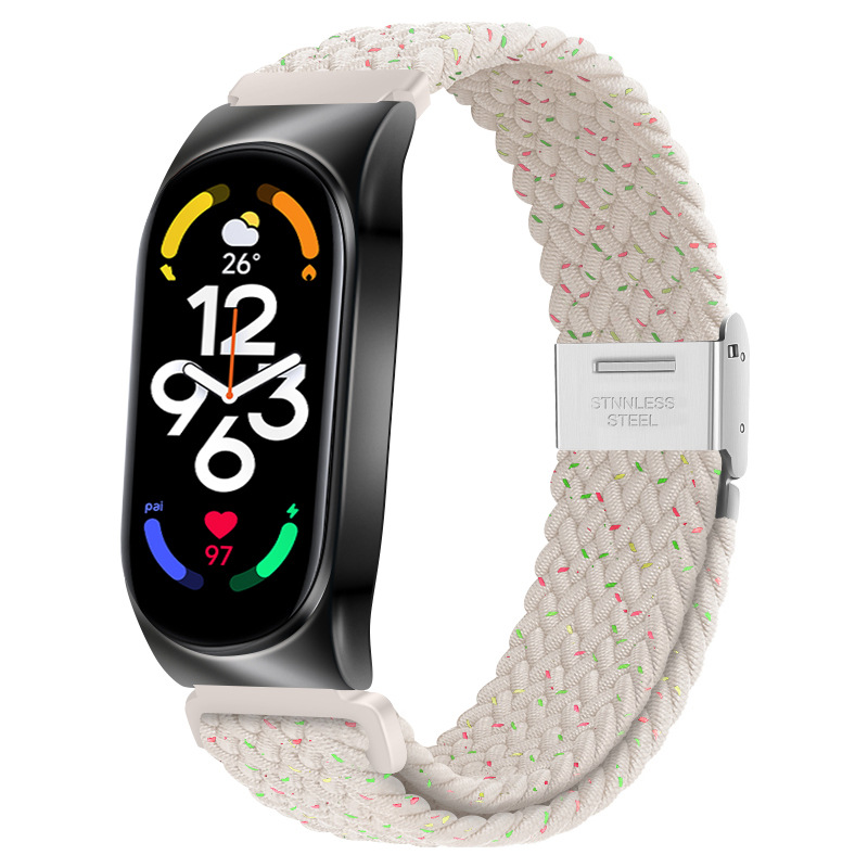 Ремінець для Mi Band 8/9 тканинний (Бежевий)