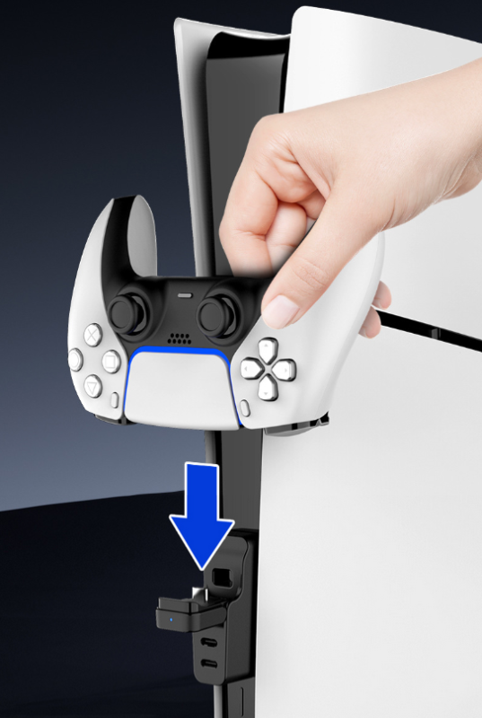 Зарядний Type-C HUB адаптер для PS5 Slim / Pro