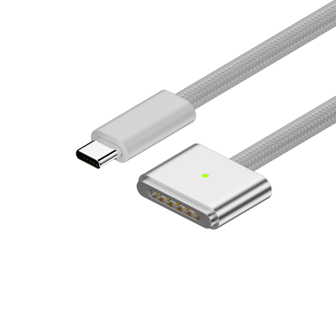 Кабель MagSafe 3 Type-C 140W для MacBook Air / Pro (PD 140W, 2 м) (білий)