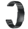 Ремінець металевий для Garmin 20 mm.TITANIUM (Black)