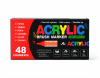 Набір акрилових маркерів GuangNa Acrylic Brush Marker GN.8101 (48 шт.)