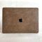 Чохол накладка на MacBook Pro 13  M1/M2/M3 ШКІРЯНИЙ (Коричневий)