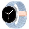 Ремінець плетений нейлоновий з магнітною застібкою для Samsung Watch 22 мм (light blue)