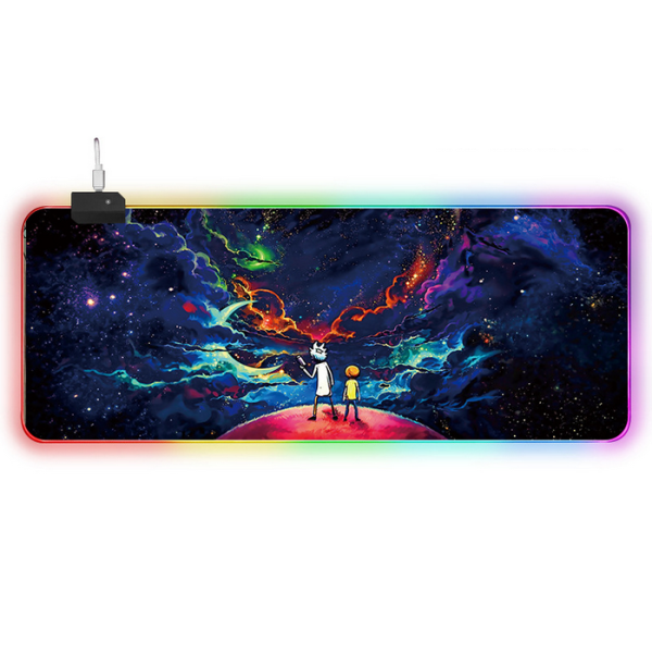 LED килимок для мишки "Rick and morty" 80*30 см (12)