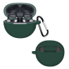 Силіконовий захисний чохол для HUAWEI FreeClip з карабіном (Green)