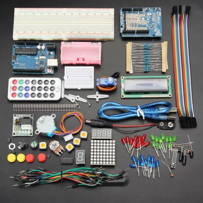 Великий набір Arduino (39 елементів) у кейсі