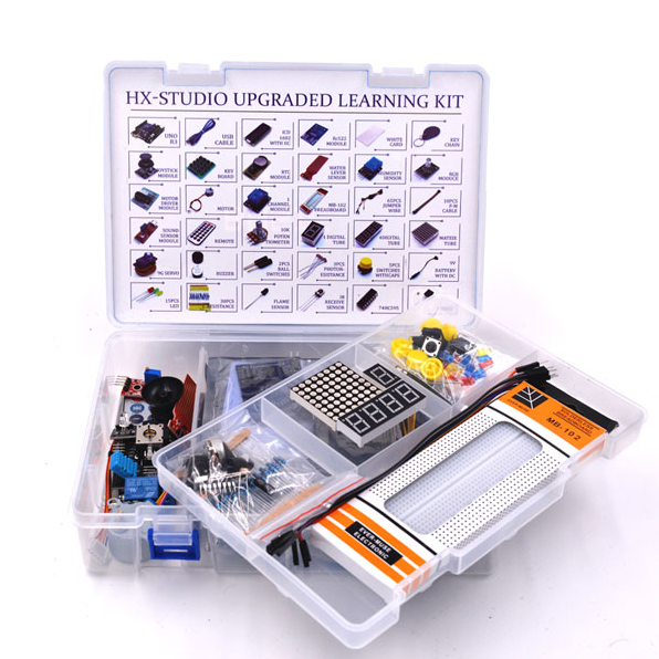 Великий набір Arduino у Кейсі Mega2560 у кейсі
