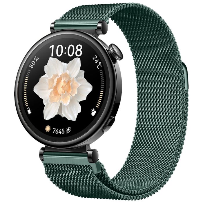 Ремінець міланська петля 22mm  (Green)