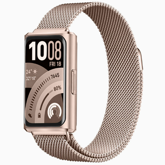 Міланський металевий ремінець для Huawei Band 11 / Band 11 Pro (gold)