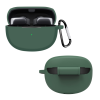 Силиконовый защитный чехол для Bose Ultra Open Earbuds с карабином (Green)