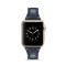 Шкіряний ремінець BlackPink Вузький для Apple Watch 42/44mm, Темно-синій