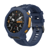 Силіконовий ремінець Armor Sport із захисним корпусом для Amazfit T-Rex 3 Pro, 22 мм (синій)