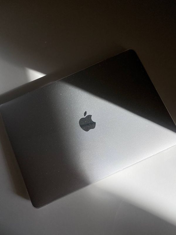 Чохол для MacBook PRO 13" (2018 - 2020) з блискітками (Прозорий)