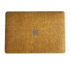Чохол накладка з еко шкіри на MacBook Air 15 (A2941) (Гірчичний)