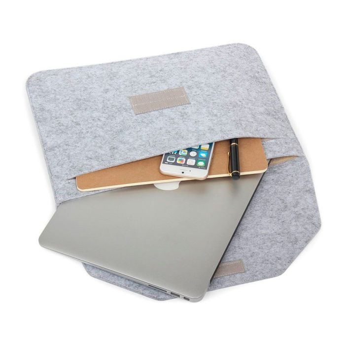 Чохол-конверт із повсті для MacBook 13.3" Grey