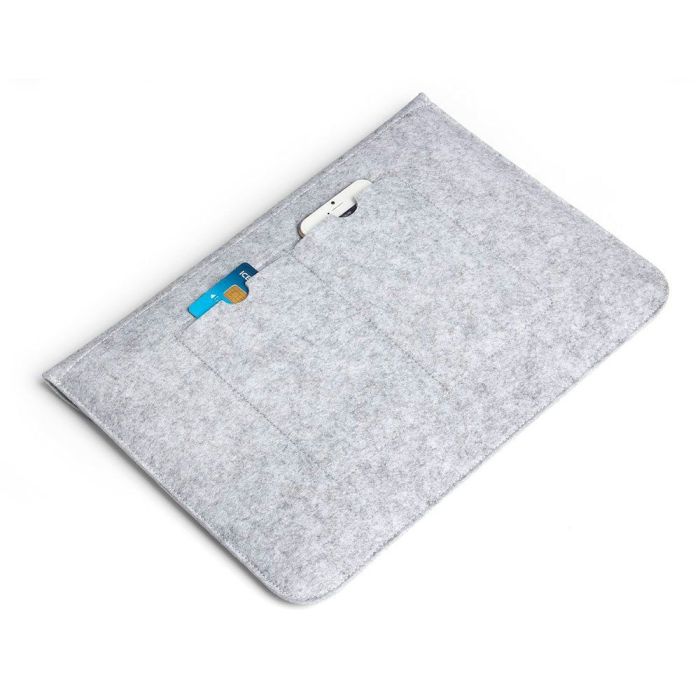 Чохол-конверт із повсті для MacBook 13.3" Grey