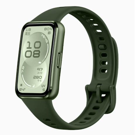 Силіконовий ремінець для Huawei Band 11 / 11 Pro (темно зелений)