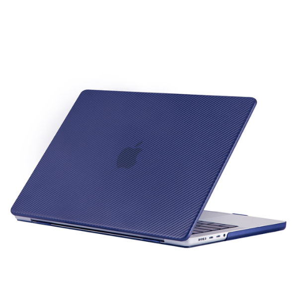 Чохол для MacBook Air 13" Карбон (2018 - 2020 | M1 | A1932 | A2337), Малахітовий (Синий)