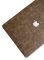 Чохол накладка з еко шкіри на MacBook Air 15 (A2941) (Коричневий)